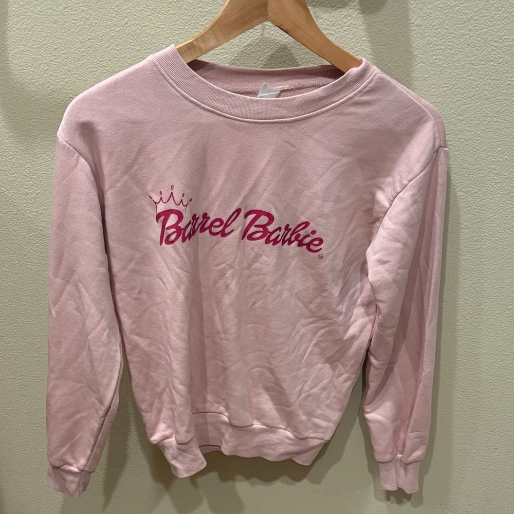 Barrel Barbie Light Pink Sweatshirt - Picture 2 of 10